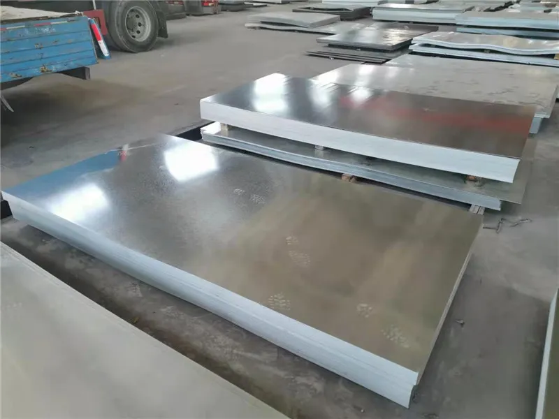 Galvanized steel plate